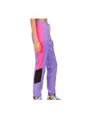 PUMA retro color block track pant joggers size large